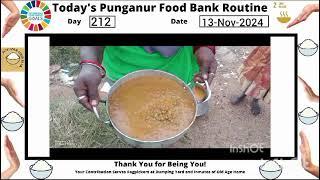 212 Punganur Food Bank Drive Routine 13 November 2024