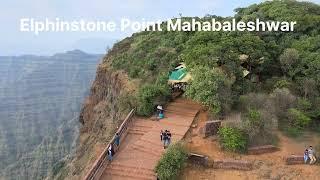 Elphinstone Point is one of the highest viewpoints in Mahabaleshwar