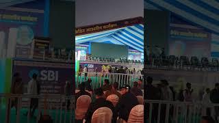 BJP TENT FOR क्रेडिट ऑट्रिच कार्यक्रम झंझारपुर मधुबनी