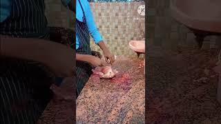 Chicken cutting short video || poultry cuts || hen meat