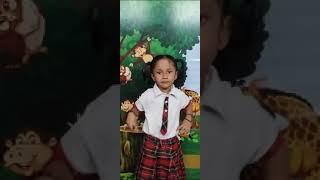 Shreeja | పద్యం పిల్లలం పిల్లలం బడి పిల్లలం | Rise Play School Kakinada.