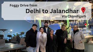 North India Winter | Ep:02| Delhi to Jalandhar via Chandigarh | Dwarka Expressway