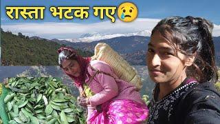 गिरते पड़ते पहुंचे , रास्ता भटक गए 😢|| devbhoomi uttarkhand || पिंडर घाटी चमोली गढ़वाल