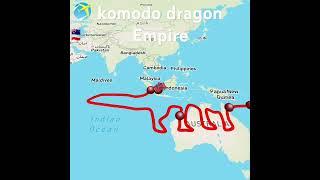 map komodo dragon empire