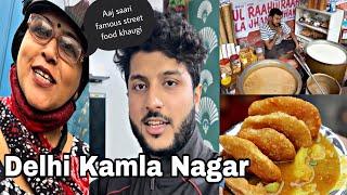 Delhi north campus famous street food| sudhamateastall| sharma kachori