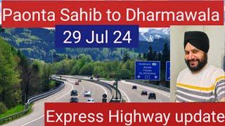Paonta Sahib Dehradun Highway