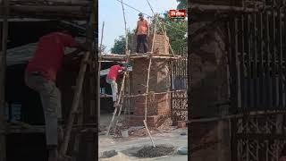 सेवराई में बन रहा तहसील का भव्य मुख्य गेट