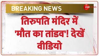 Tirupati Mandir Stampede News Update: तिरुपति मंदिर में बड़ा हादसा | Breaking | Andhra Pradesh