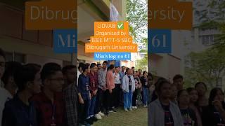 UDVAB ✅  Organised by IEEE MTT-S SBC Dibrugarh University📍