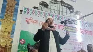 মুফতী লুৎফর রহমান আজাদ। জামালপুর সরিষাবাড়ী, নান্দিনা কেন্দ্রীয় বড় জামে মসজিদের মহা সম্মেলন ২০২৪।