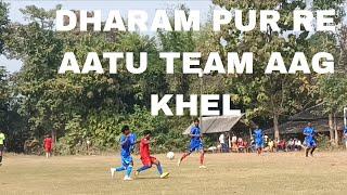 Dharampur Re Aatu Team Aag Khel| Apurba Mandi Vlogs|Santali|