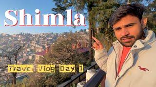 I explored Shimla Mall Road and Near Tourist Places | Travel Vlog Day 1