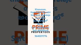 Open plots for sale / khammam / hyderabad Telangana