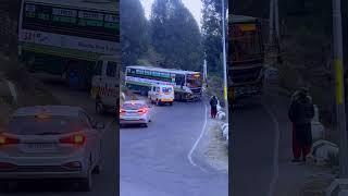 Hrtc rampur shimla kalpa peo queen bus