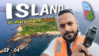 St. Mery Island Udupi 🏔️🏖️ || ಸೆಂಟ್ ಮೇರಿ ಐಸ್ ಲ್ಯಾಂಡ್ ಉಡುಪಿ 🏔️🏖️ EP - 04 TheRiderAlion