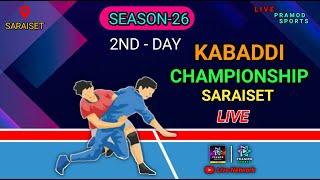 live: KULHIDONGARI  vs PARSELKHAR  Day-2_kabaddi turnament village saraiset pandaria kabirdham (cg.)