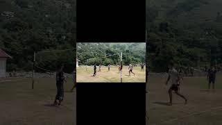 Volleyball practice at Mandi Poonch.