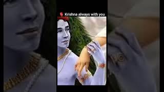 Krishna always with you🫀🌺🦋#Radha Krishna✨