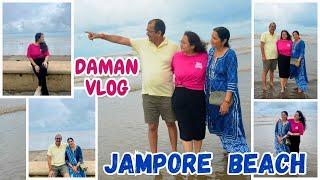 Jampore Beach Daman || Weekend trip to Daman || Best beach in Daman || Mini Goa || Daman Vlog