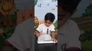 Arman | Count and Write The Number | Rise Play School Kakinada.