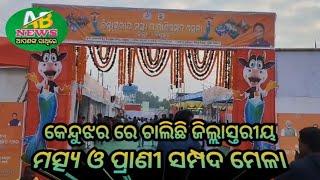 କେନ୍ଦୁଝର ରେ ଚାଲିଛି ଜିଲ୍ଲା ସ୍ତରୀୟ ମତ୍ସ୍ୟ ଓ ପ୍ରାଣୀସମ୍ପଦ ମେଳା