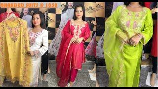 heavy handwork fullembroidery parytwear suits only 999/-से शुरू  लोकेशन दिल्ली शाहदरा