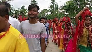 सार्वजनिक दुर्गा मन्दिर पिपरा चौक बनमनखी पूर्णिया‌ॅं बिहार कलश सोभा यात्रा