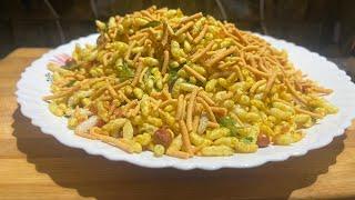 Uttar Karnataka style girmit recipe | easy snacks | Hubli Dharwad style girmit |