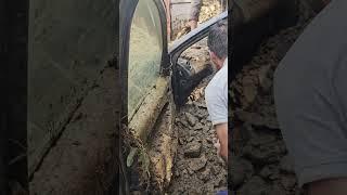 Cloud burst damaged Cars, Houses, Roads and Crops in Kangan Ganderbal area of Kashmir.