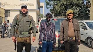 KATHUA:: लखनपुर पुलिस ने एक एम्बुलेंस ड्राइवर को चिट्ठे सहित किया गिरफ्तार,