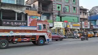 Three States bus at Gudalur Bus Stand, Tamilnadu.