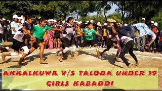 Akkalkuwa v/s Taloda Girls under 19