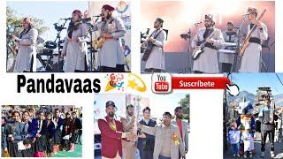 राष्ट्रीय खेलों की मशाल तेजस्विनी का चमोली जिले में हुआ भव्य स्वागत🎉with #pandavaas live show 🤩