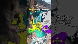 Religious Map Of Europe in 900 AD ✝️☪️