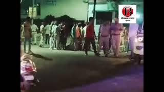 भीलवाड़ा में चाकू बाजी भाजपा नेता सहित दो घायल माहौल गर्मी पुलिस बल तैनात