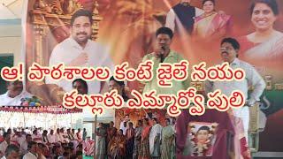 ఆ పాఠశాలలు కంటే జైలే నయం అంటున్న కల్లూరు MRO పులి