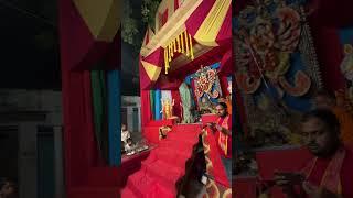 #video बदलापुर दुर्गा पंडाल में नगर पालिका द्वारा 151 दीपो की आरती