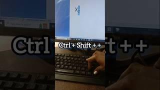 M S Word Short Cut # M S Word Tricks # Computer #keyboard # shorts