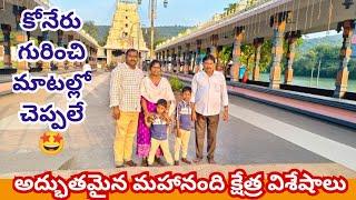 మహానంది క్షేత్రం ప్రత్యేకత - Mahanandi Temple - Shri nandeeshwara Temple - nandyala