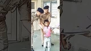 IPS Officer Free Notebook Snacks Distribution Nadiad Kheda Ahmedabad Gujarat India