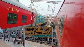 kanpur Central parallel departure godda New Delhi hamsafar / banaras Agra cantt special