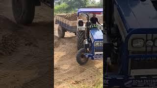 Swaraj 735 FEe trolley performance 2024 model tractor,  kaimur bhabua bihar