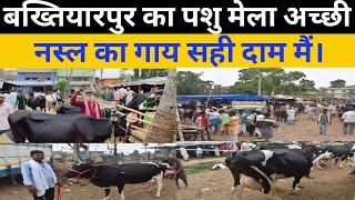 बख्तियारपुर का पशु मेला 20 से 25 लीटर वाली गाय सही दामों पर जय बजरंगबली पशु मंडी 🐄🐄🙏🙏