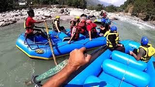 Rafting trip kullu Manali Himachal Pradesh