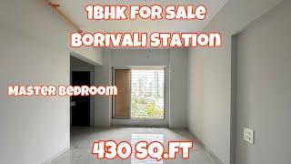 Available 1Bhk for sale Borivali West close to station | New Building READY TO MOVE