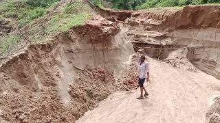भीलवाड़ा से 30 km बारिश ने तबाही मचा दी बड़े बड़े पहाड़ हुआ चूर II Bhilwara Rajasthan 2025
