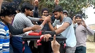 जुबैर बागवाला (Arm Wrestler)आरिश गुन्नौर (Arm Wrestler)