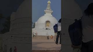 Shanti stupa rajgir views and nalanda University some view 🙃🤟