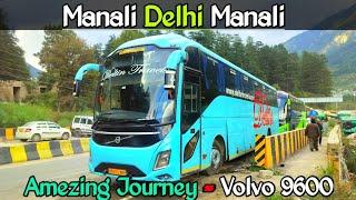 Travel Vlog | Delhi to Manali by Bus