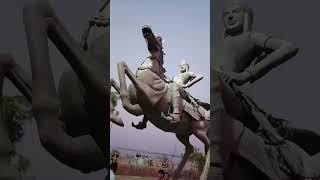 Wonderful: Jhansi Laxmi Bai Statue in Miryalaguda | APB Telugu News